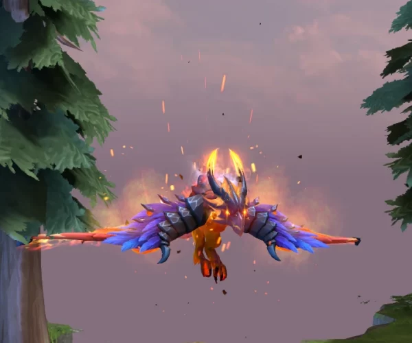 Crimson Dawn Phoenix Dota 2