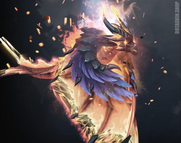 Crimson Dawn Phoenix Dota 2